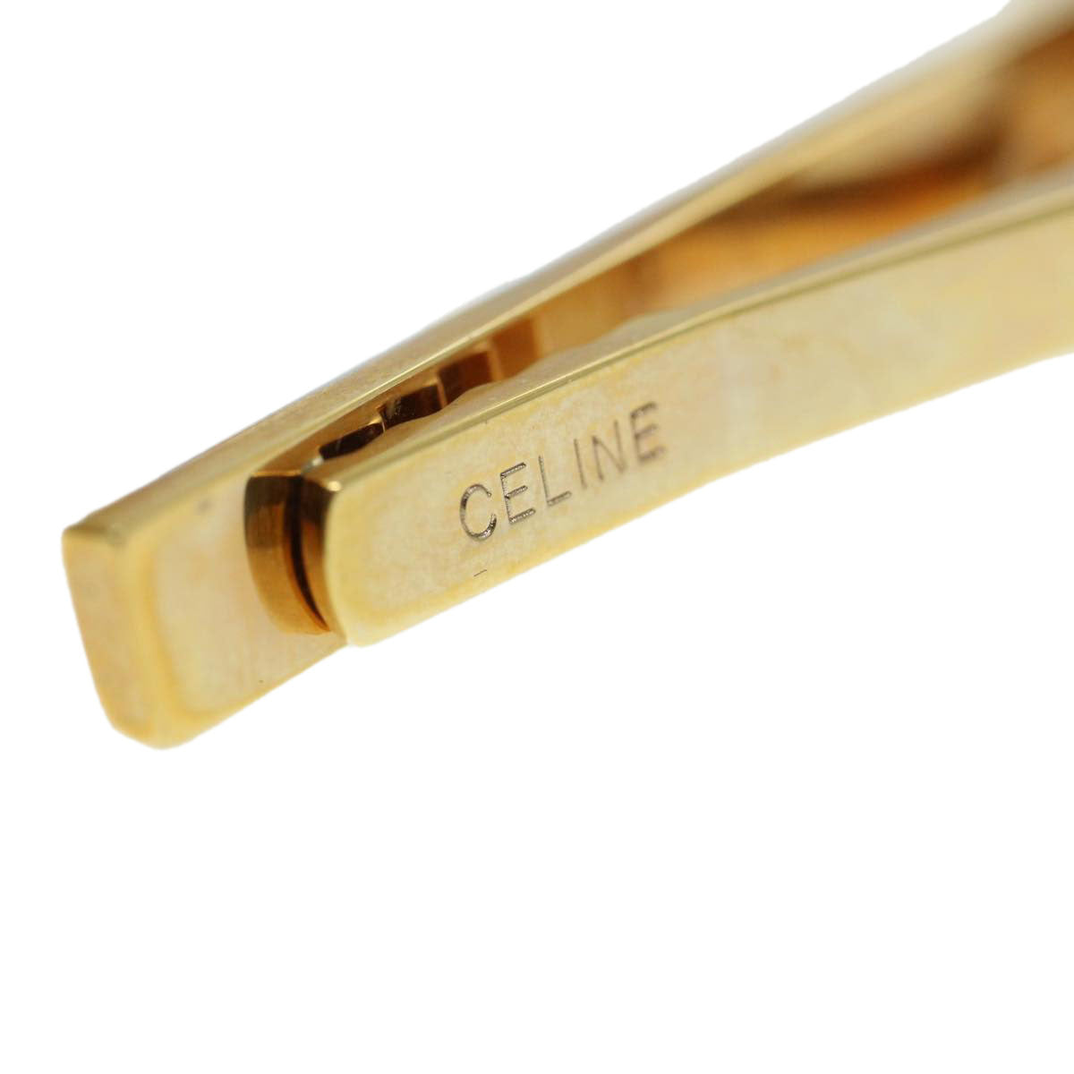 Celine Nek Tie Pin Cuffs Silver 38831
