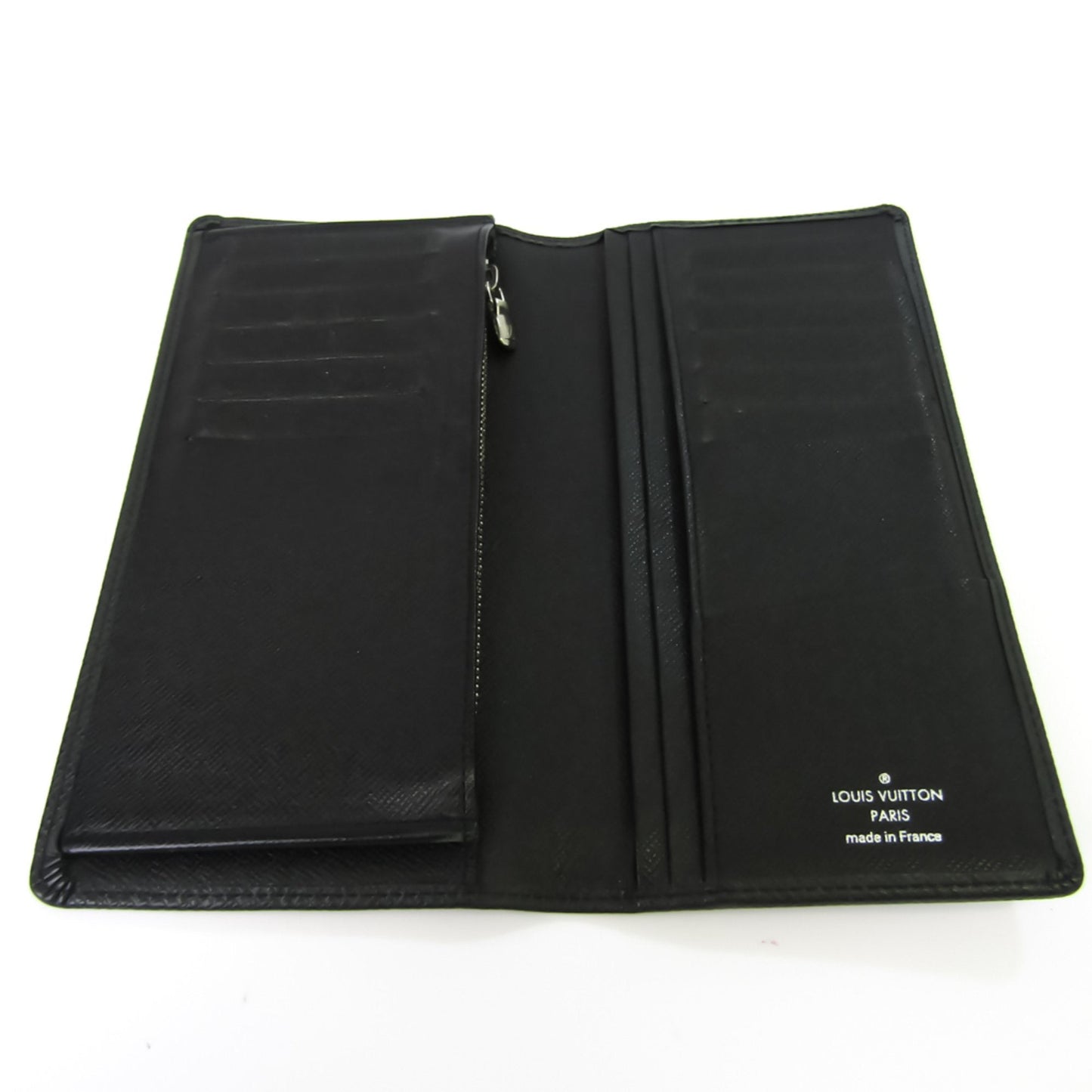 Louis Vuitton Black Leather Brazza wallet accessories