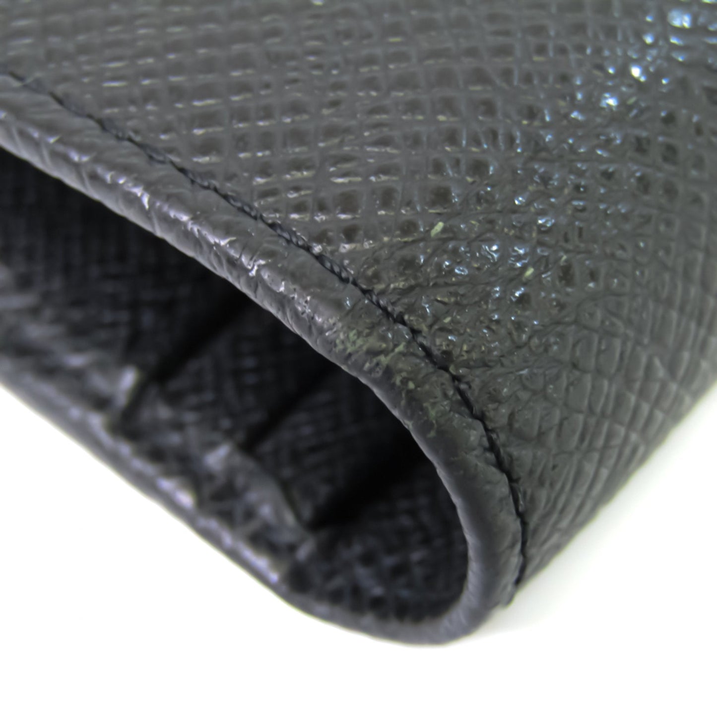 Louis Vuitton Black Leather Brazza wallet accessories