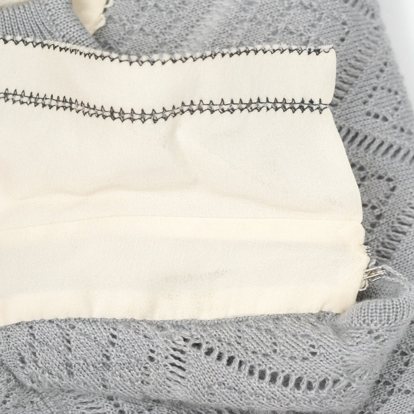 Christian Dior Knit Dress Grey Size 34