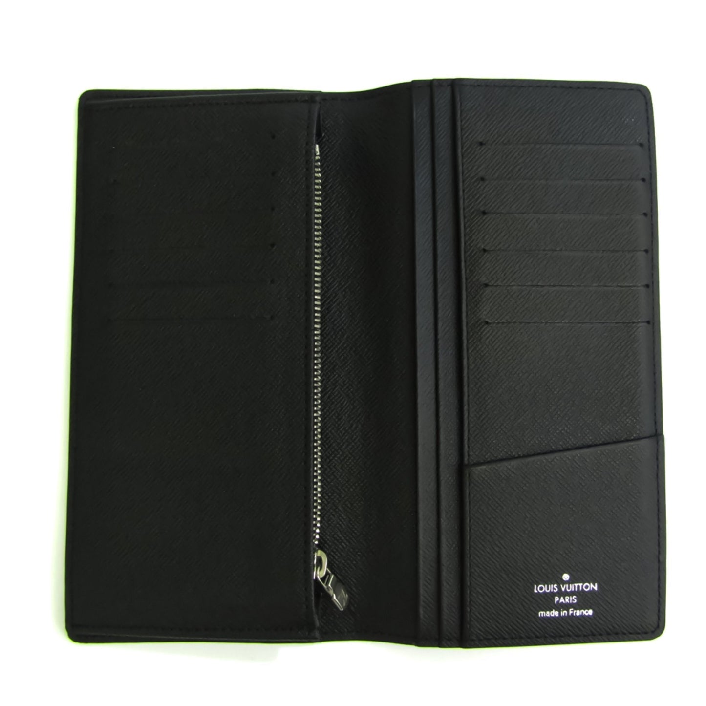 Louis Vuitton Gray Canvas Portefeuille Brazza wallet accessories