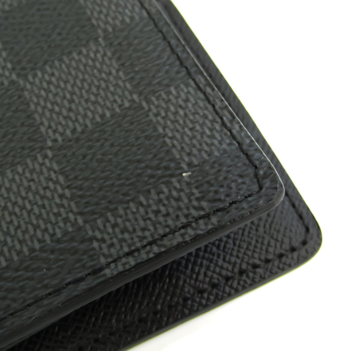 Louis Vuitton Gray Canvas Portefeuille Brazza wallet accessories