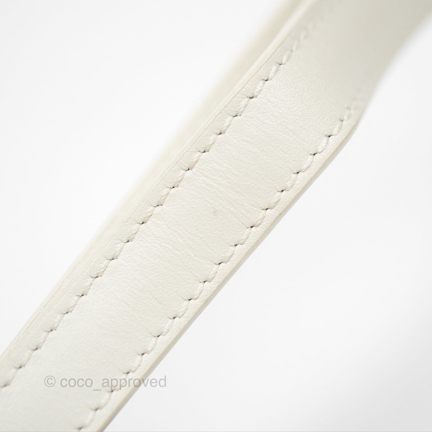 Christian Dior Bobby East-West Bag Calfskin White
