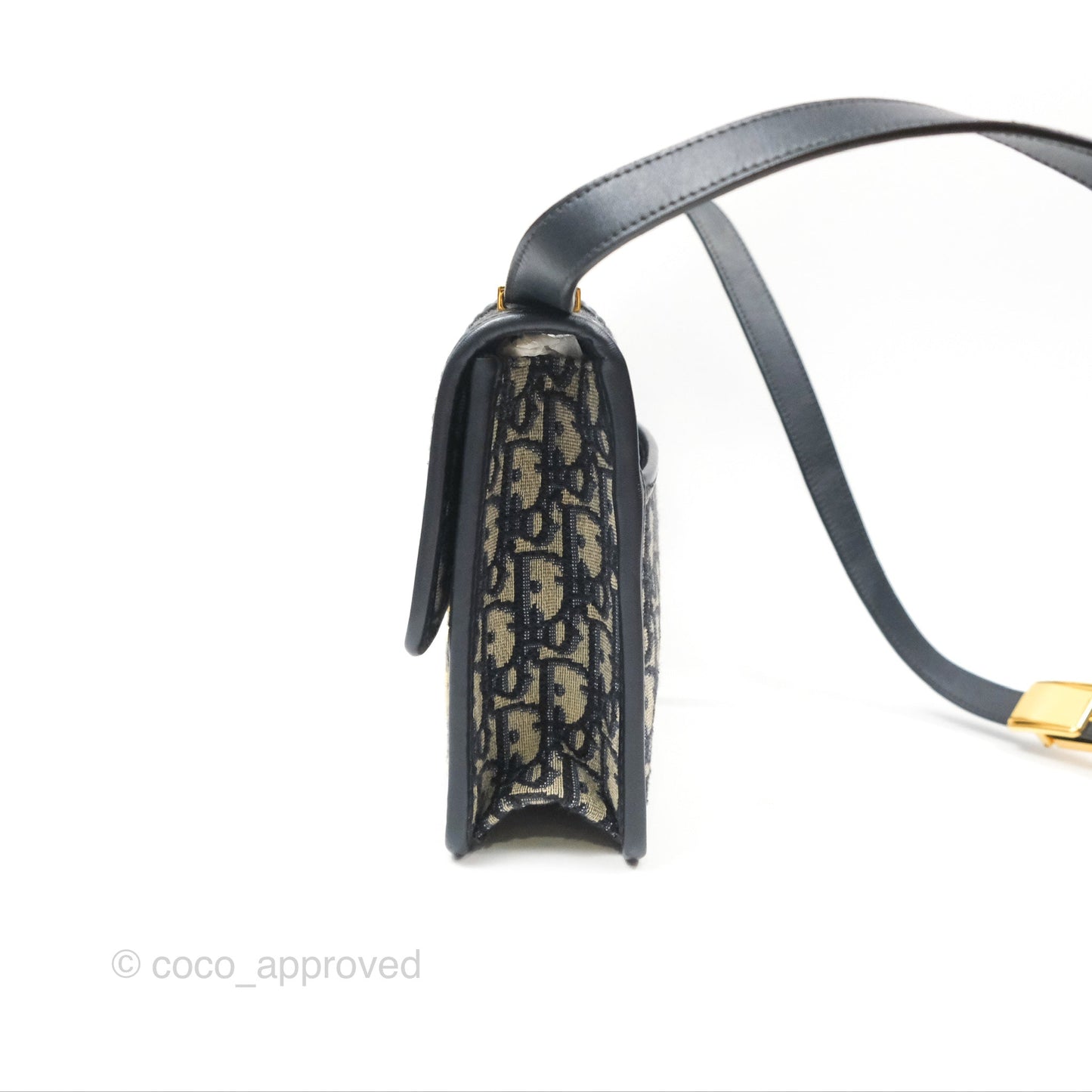 Dior 30 Montaigne Bag Navy Dior Oblique Jacquard