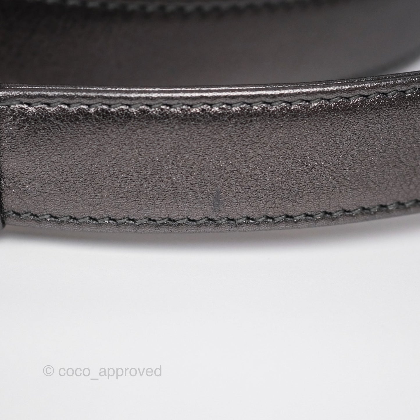 Christian Dior Medium Lady Dior Metallic Dark Grey Lambskin Gold Hardware