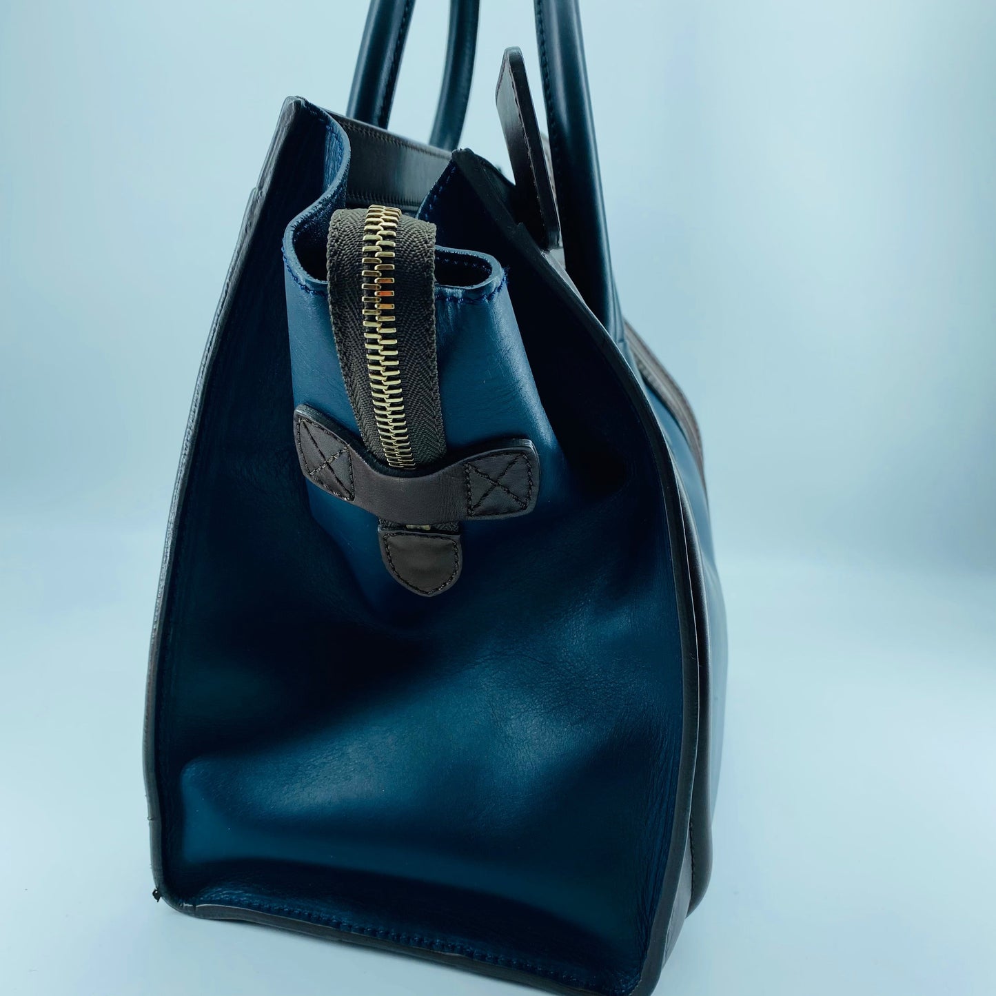 Celine Celine Leather Luggage Medium Tote Bag