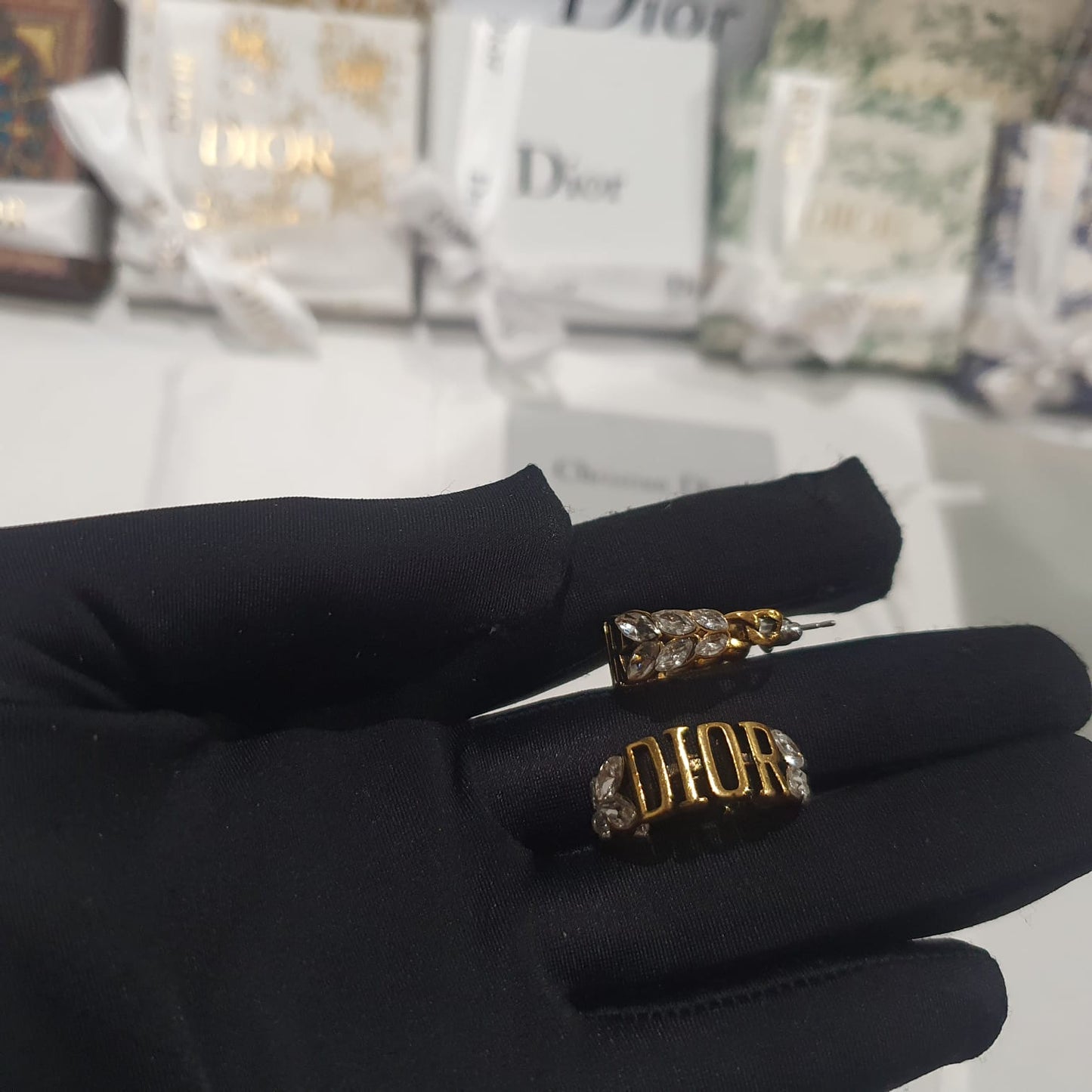Christian Dior Necklace, bracelet and earrings