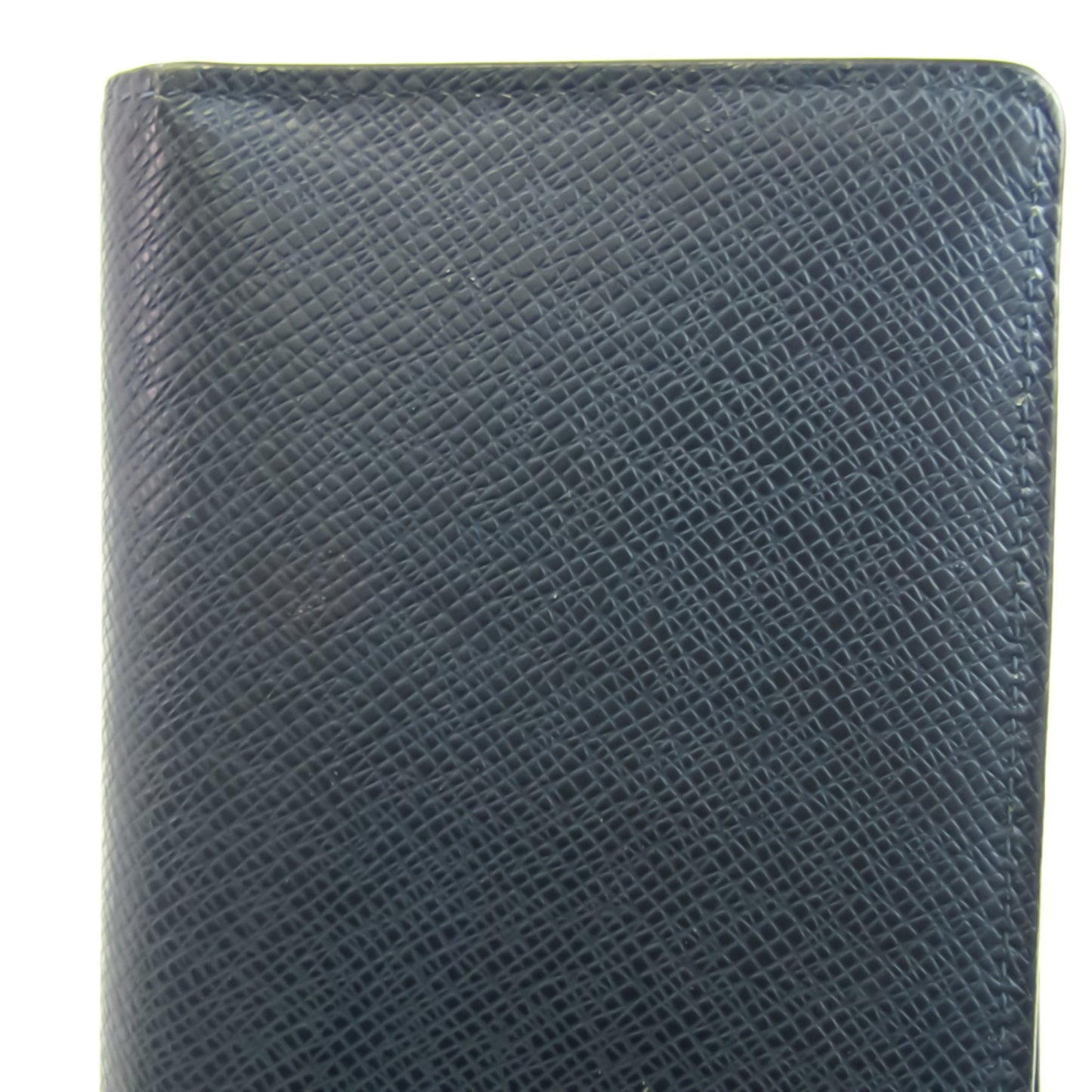 Louis Vuitton Navy Leather Portefeuille Brazza wallet accessories