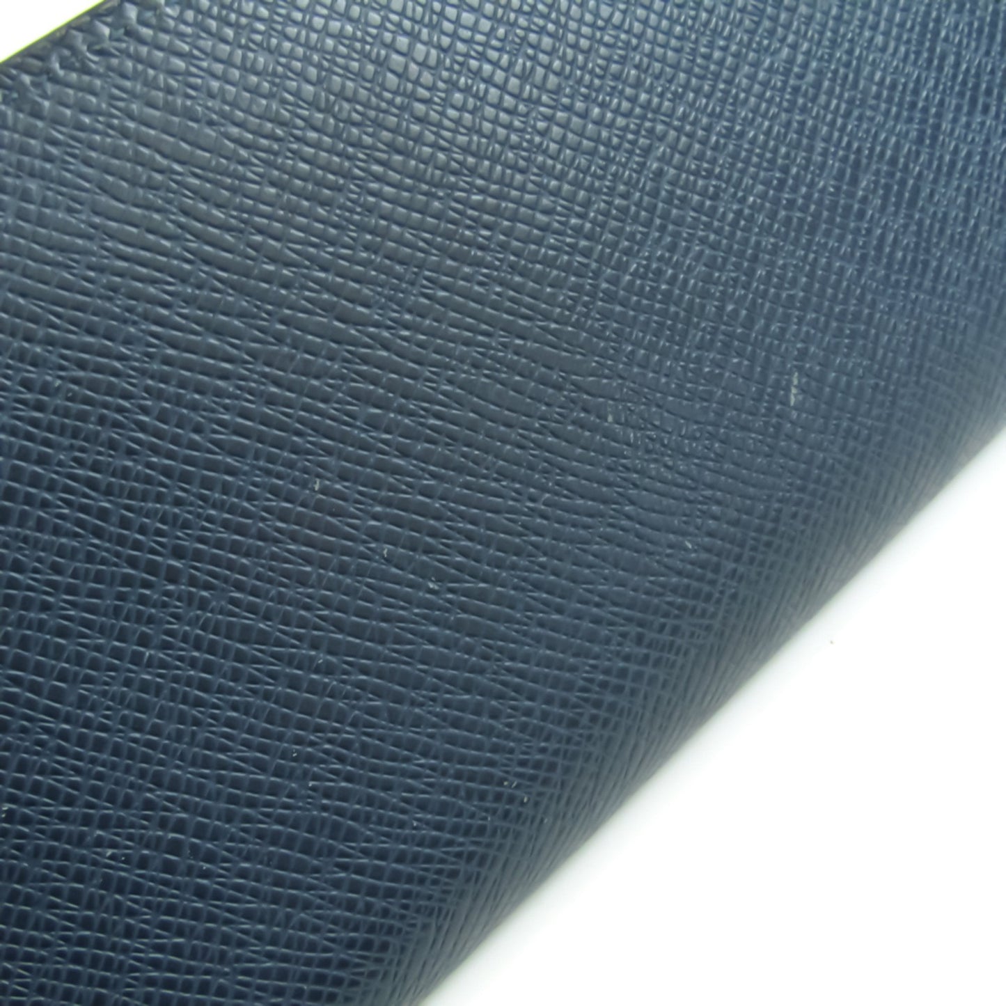 Louis Vuitton Navy Leather Portefeuille Brazza wallet accessories