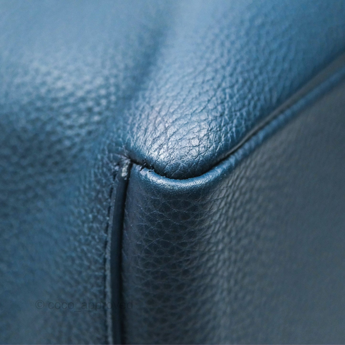 Christian Dior Backpack Calfskin Navy