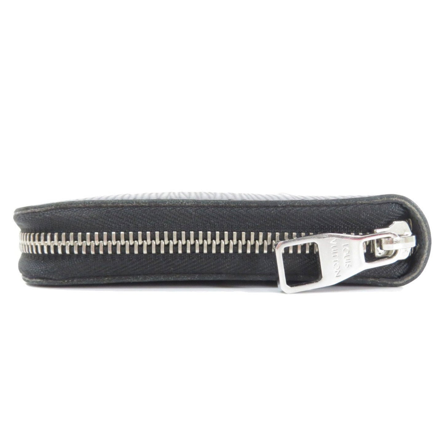 Louis Vuitton Black Leather Zippy organizer wallet accessories