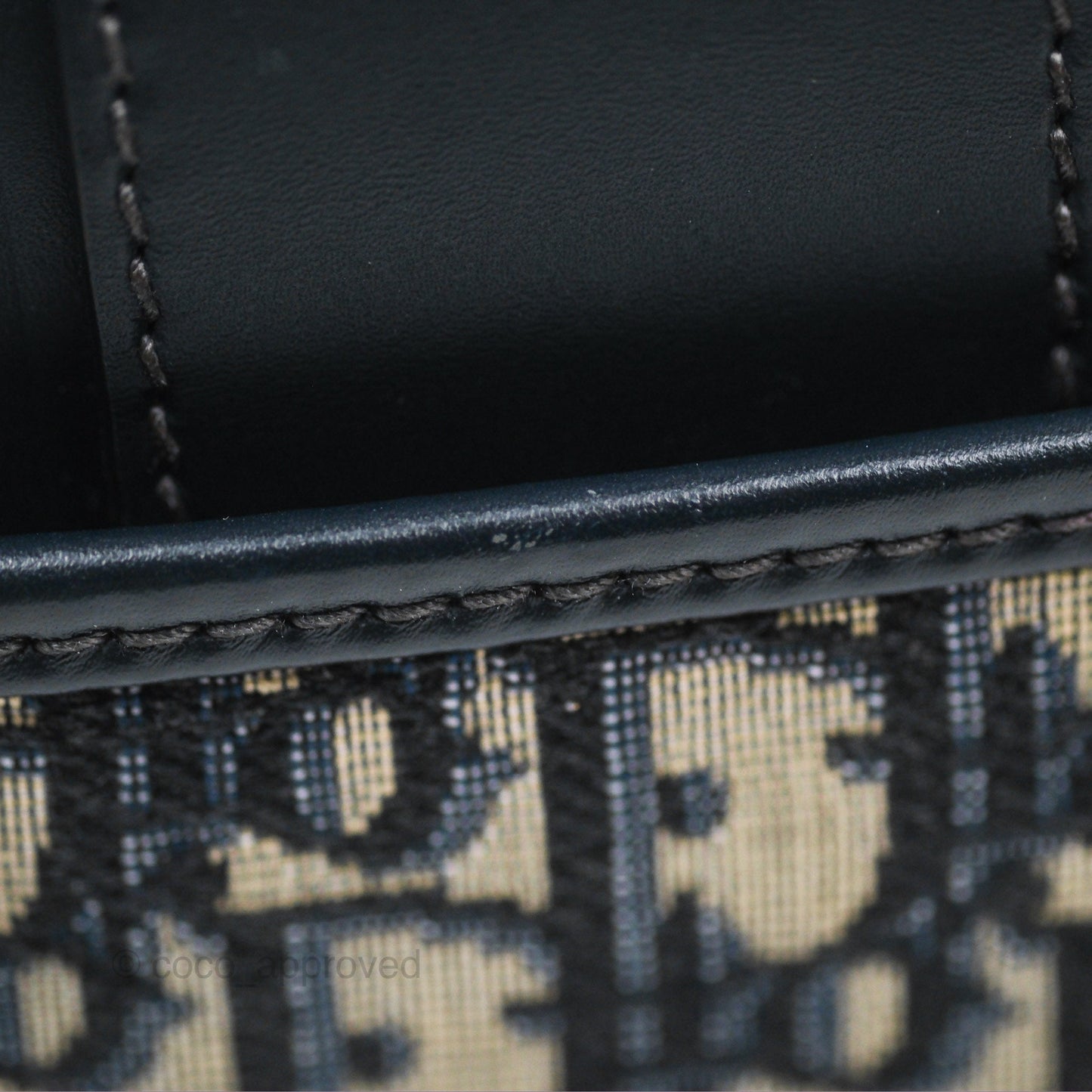 Dior 30 Montaigne Bag Blue Dior Oblique Jacquard