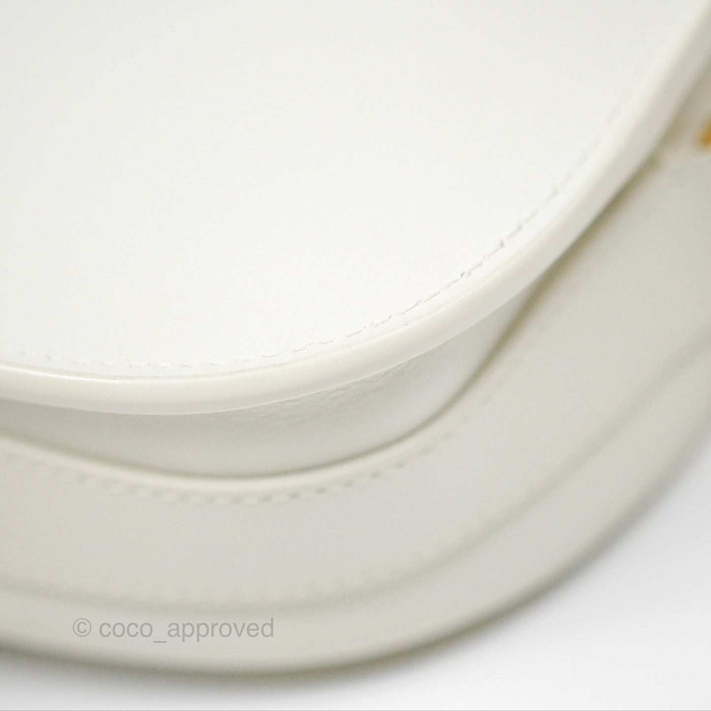 Christian Dior Bobby East-West Bag Calfskin White