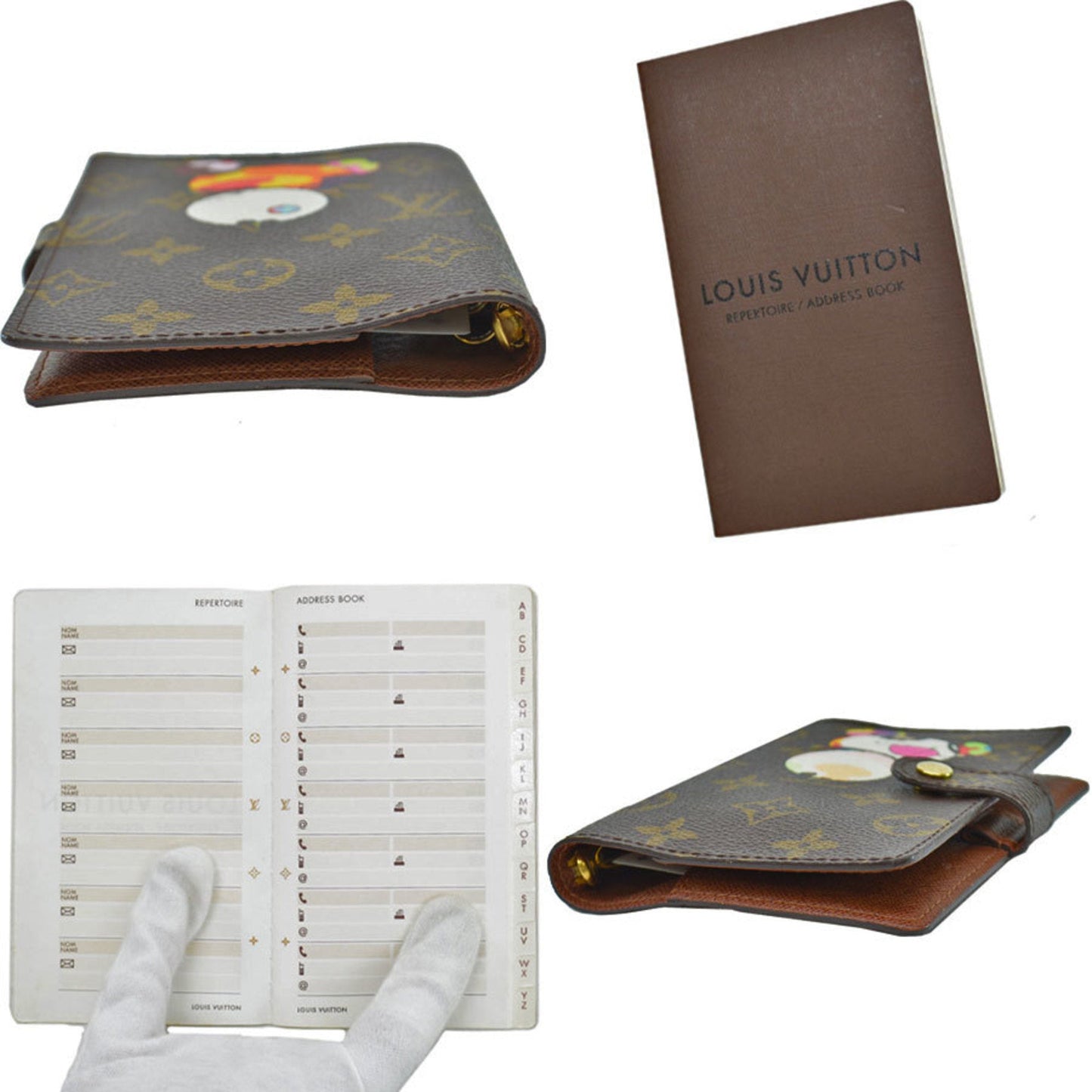 Louis Vuitton Brown Canvas Agenda wallet accessories