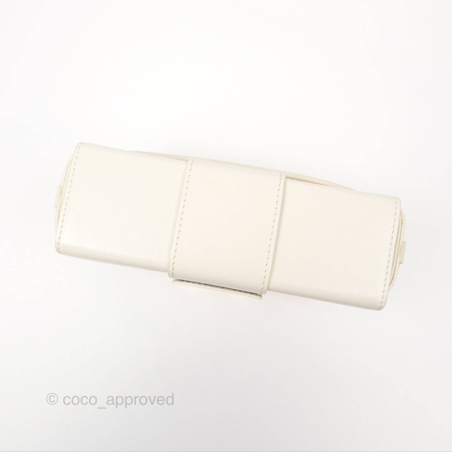 Christian Dior 30 Montaigne Box Bag White Calfskin