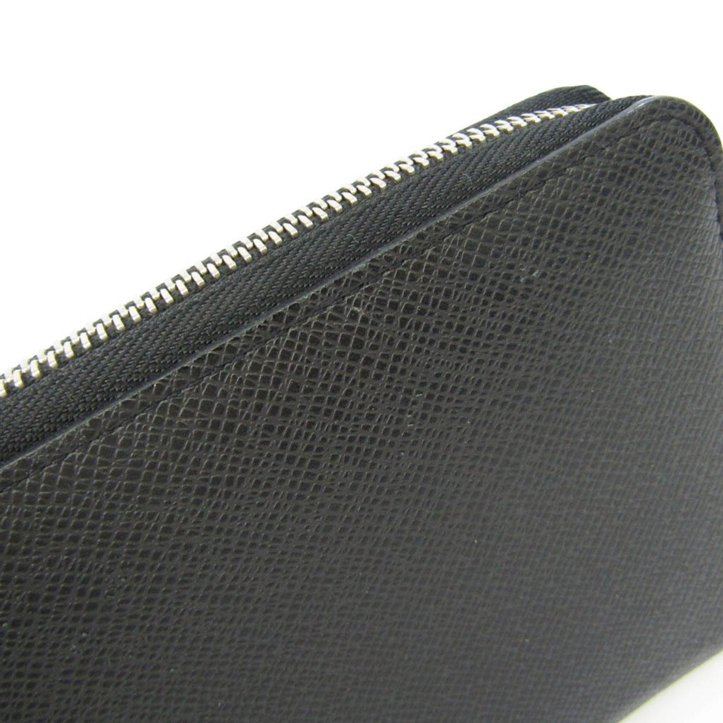 Louis Vuitton Black Leather Zippy organizer wallet accessories