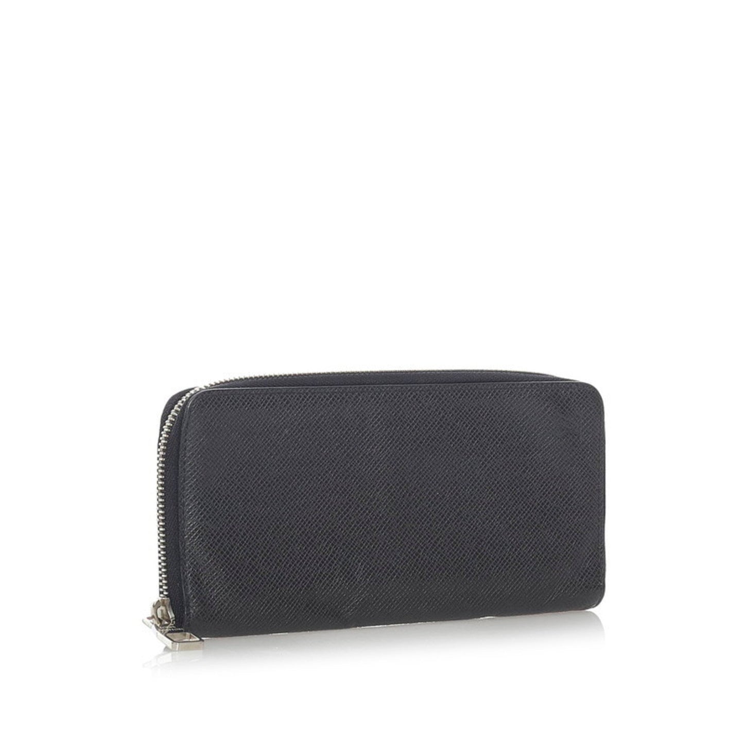 Louis Vuitton Black Leather Zippy Wallet Vertical wallet accessories