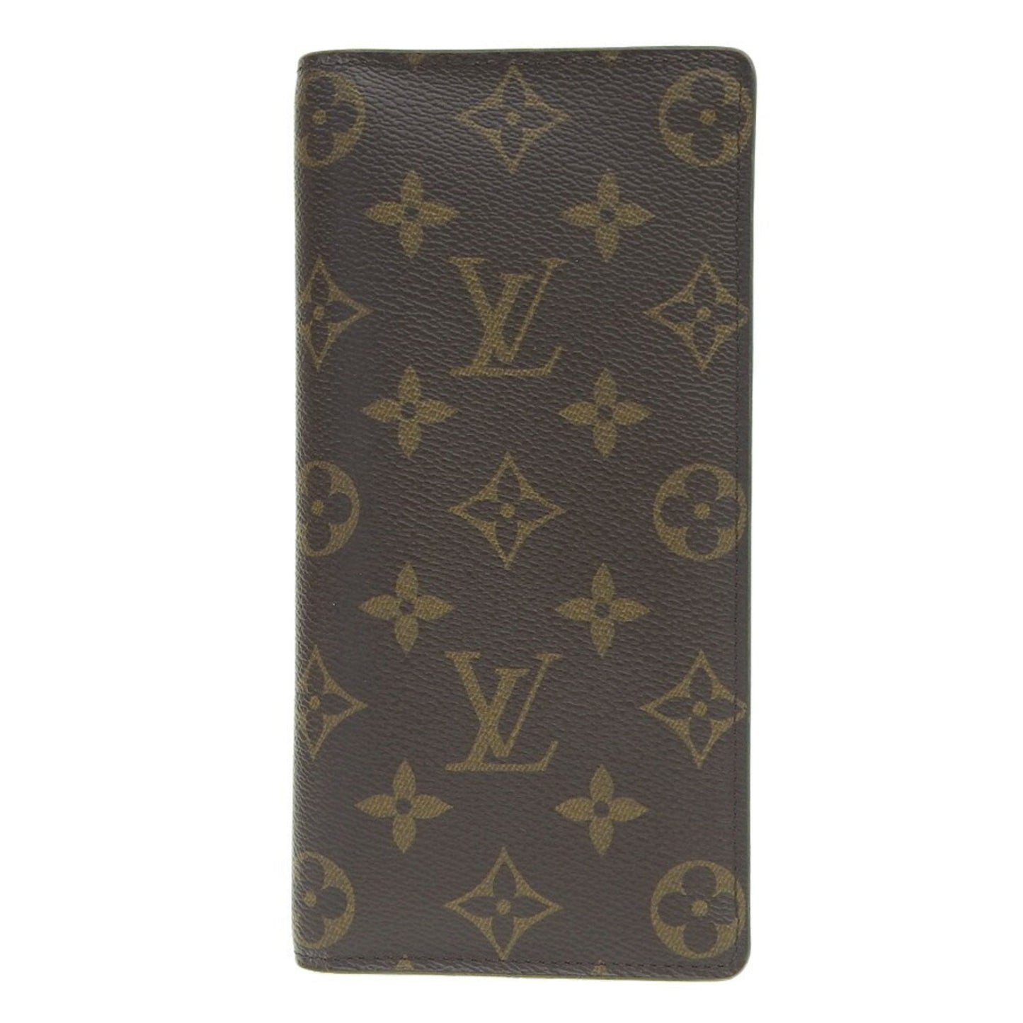 Louis Vuitton Brown Canvas Portefeuille Brazza wallet accessories