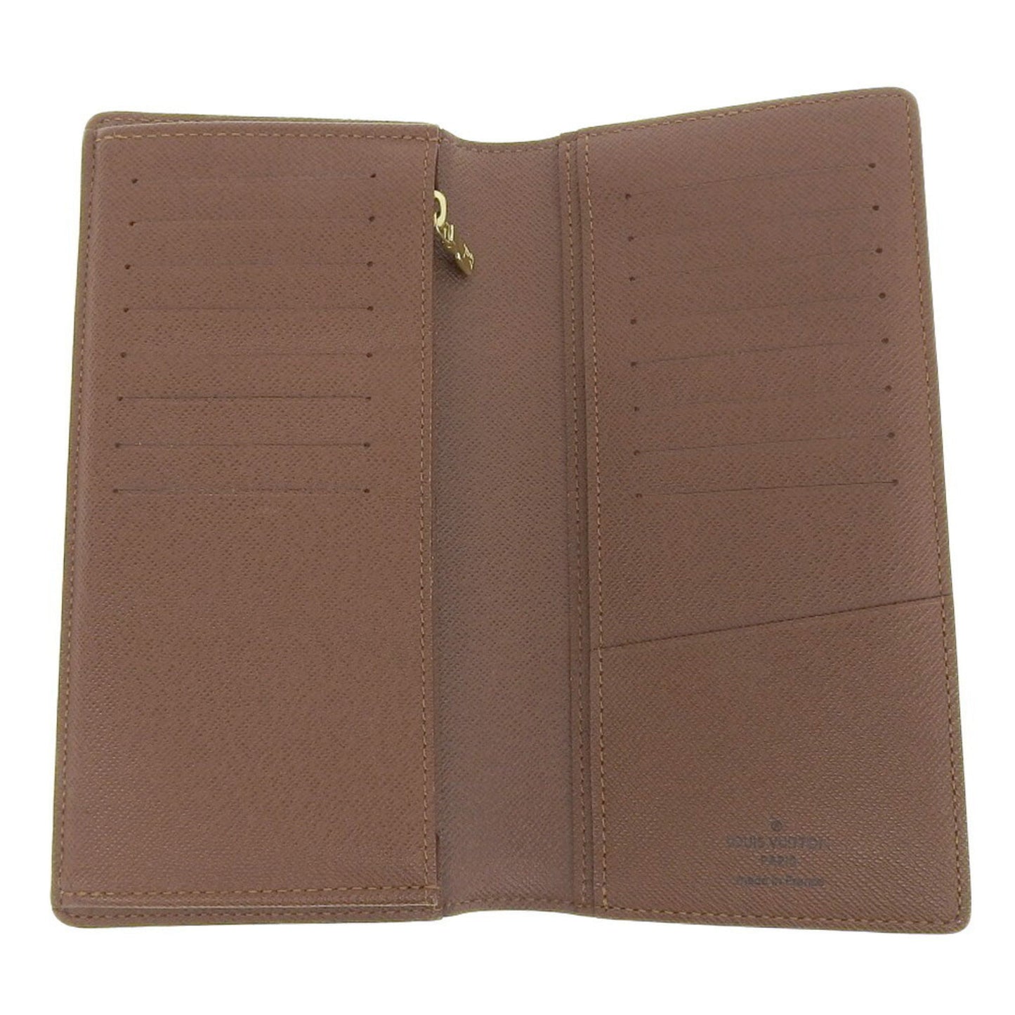 Louis Vuitton Brown Canvas Portefeuille Brazza wallet accessories