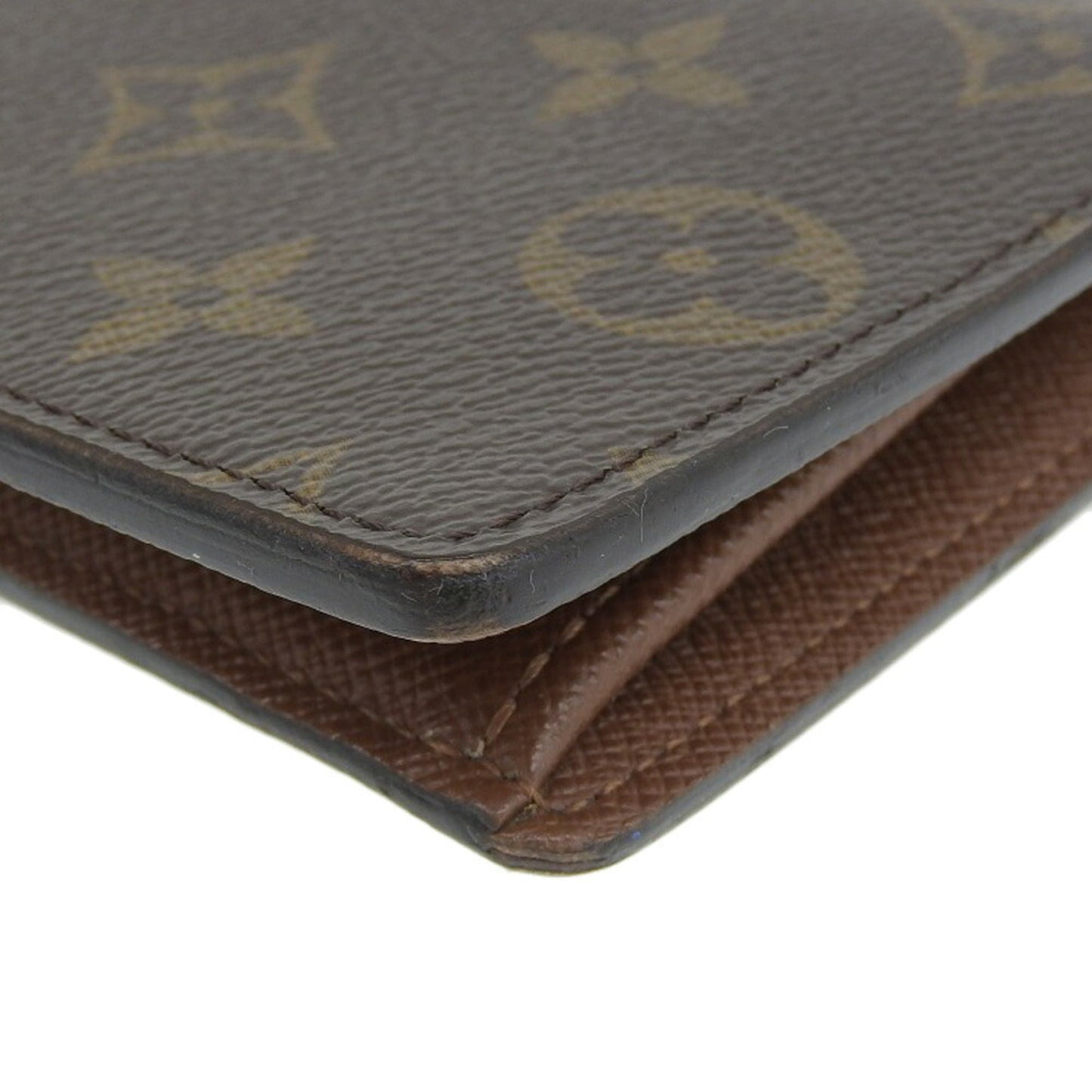 Louis Vuitton Brown Canvas Portefeuille Brazza wallet accessories