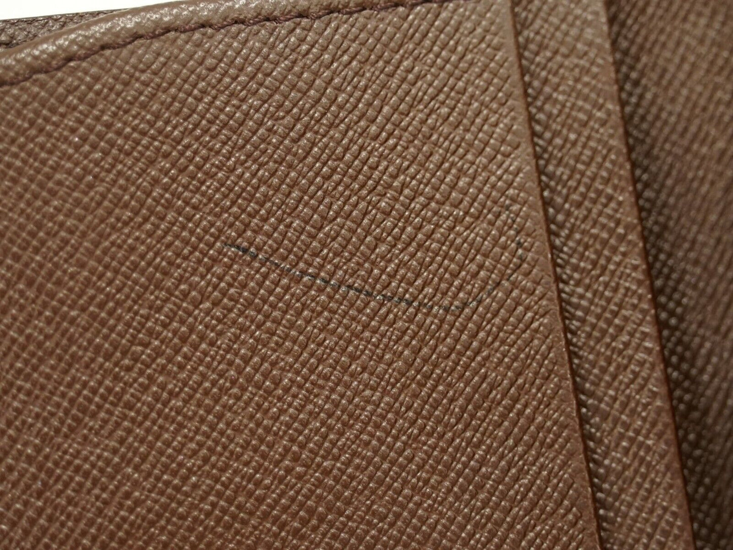 Louis Vuitton Brown Canvas Tresor wallet accessories