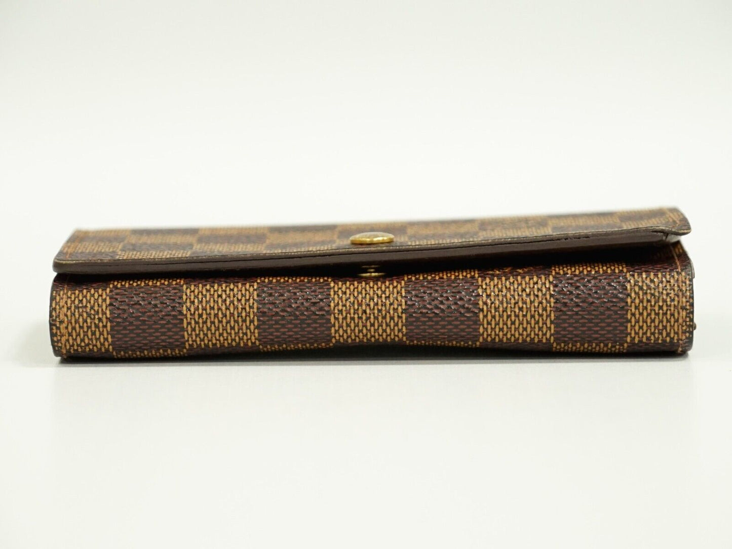 Louis Vuitton Brown Canvas Tresor wallet accessories