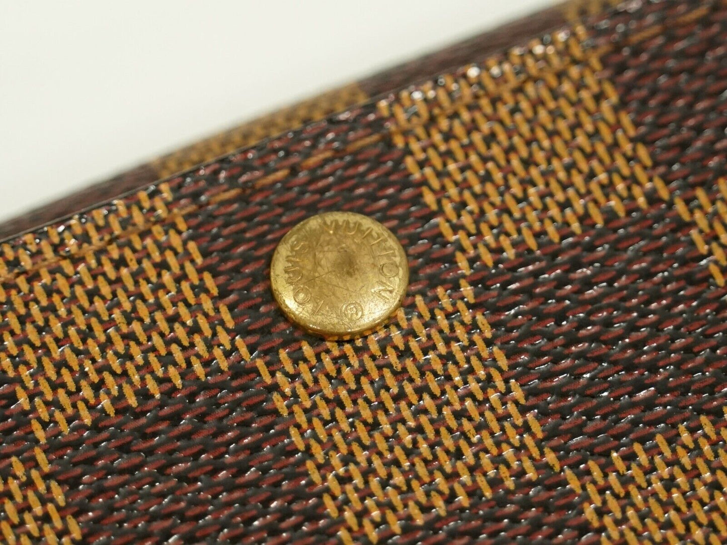 Louis Vuitton Brown Canvas Tresor wallet accessories