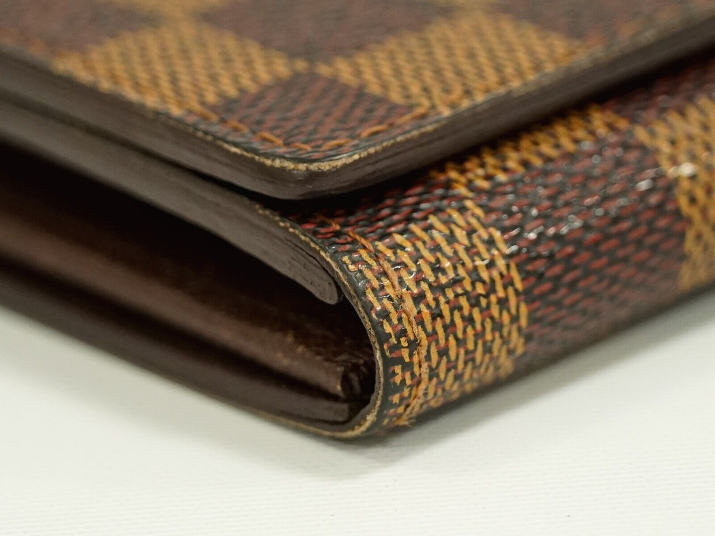Louis Vuitton Brown Canvas Tresor wallet accessories