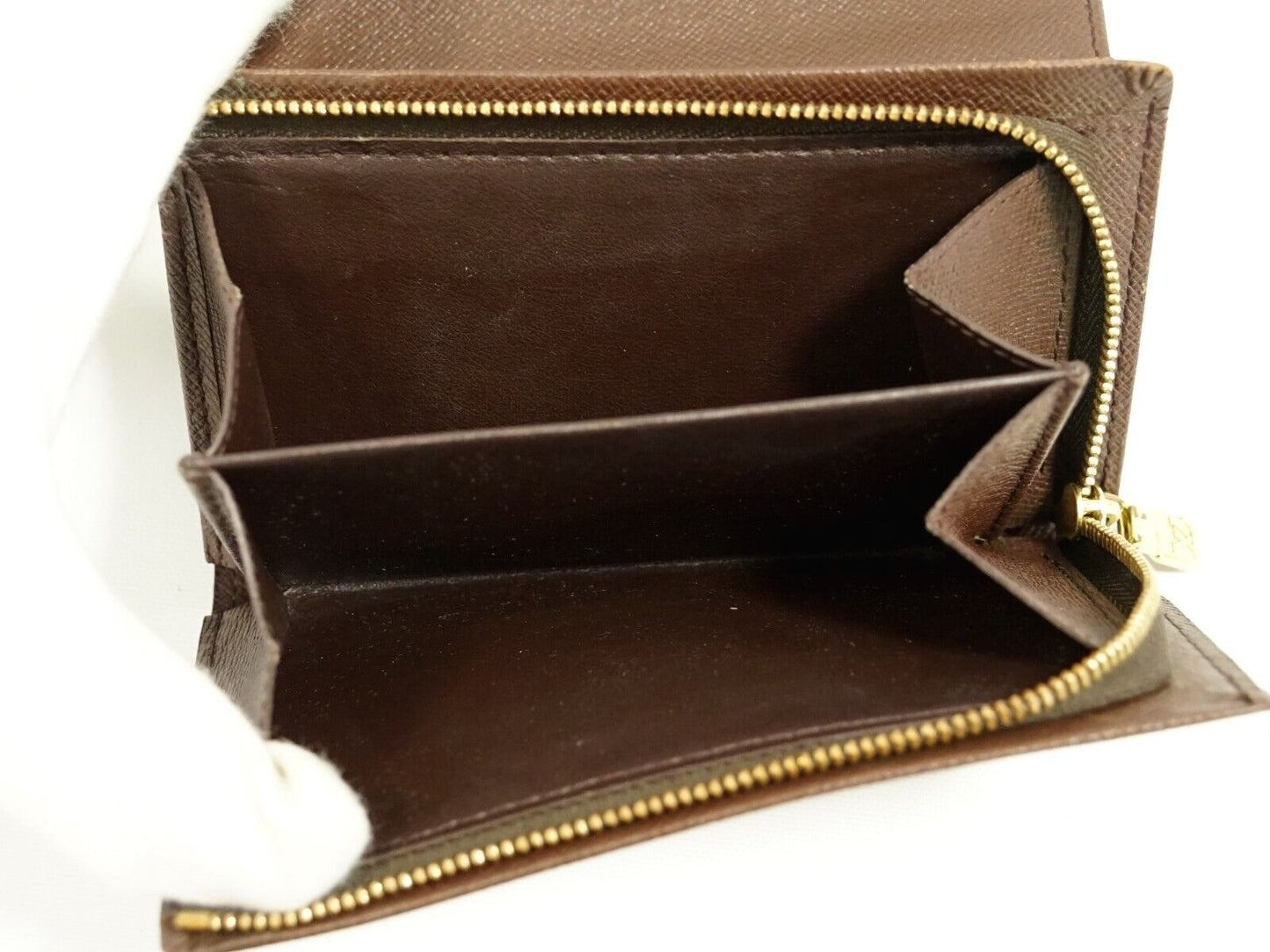 Louis Vuitton Brown Canvas Tresor wallet accessories
