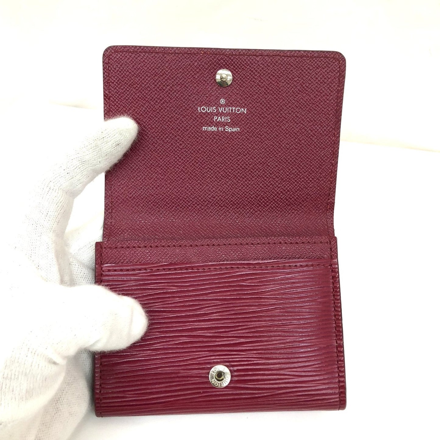 Louis Vuitton Bordeaux Leather wallet accessories