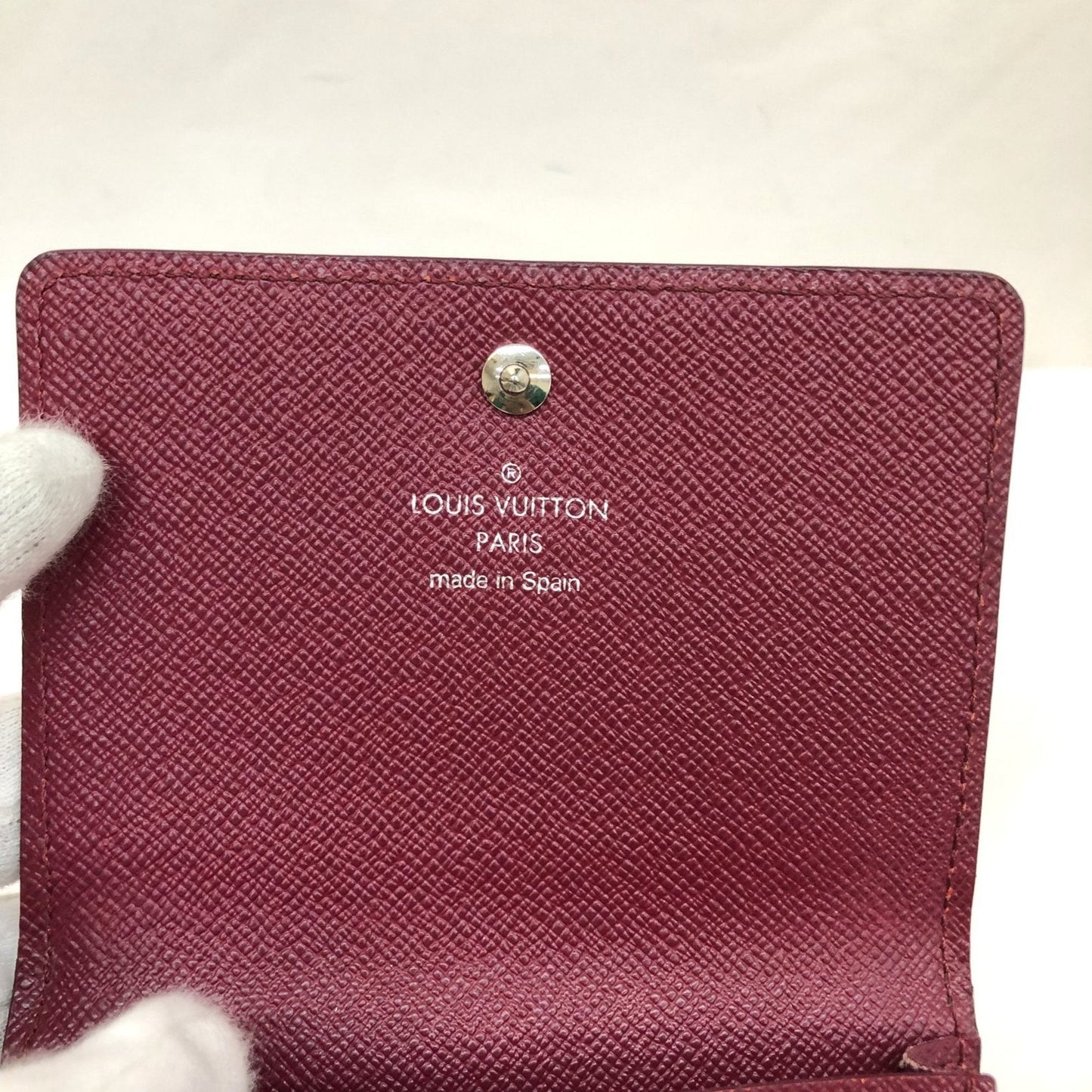 Louis Vuitton Bordeaux Leather wallet accessories