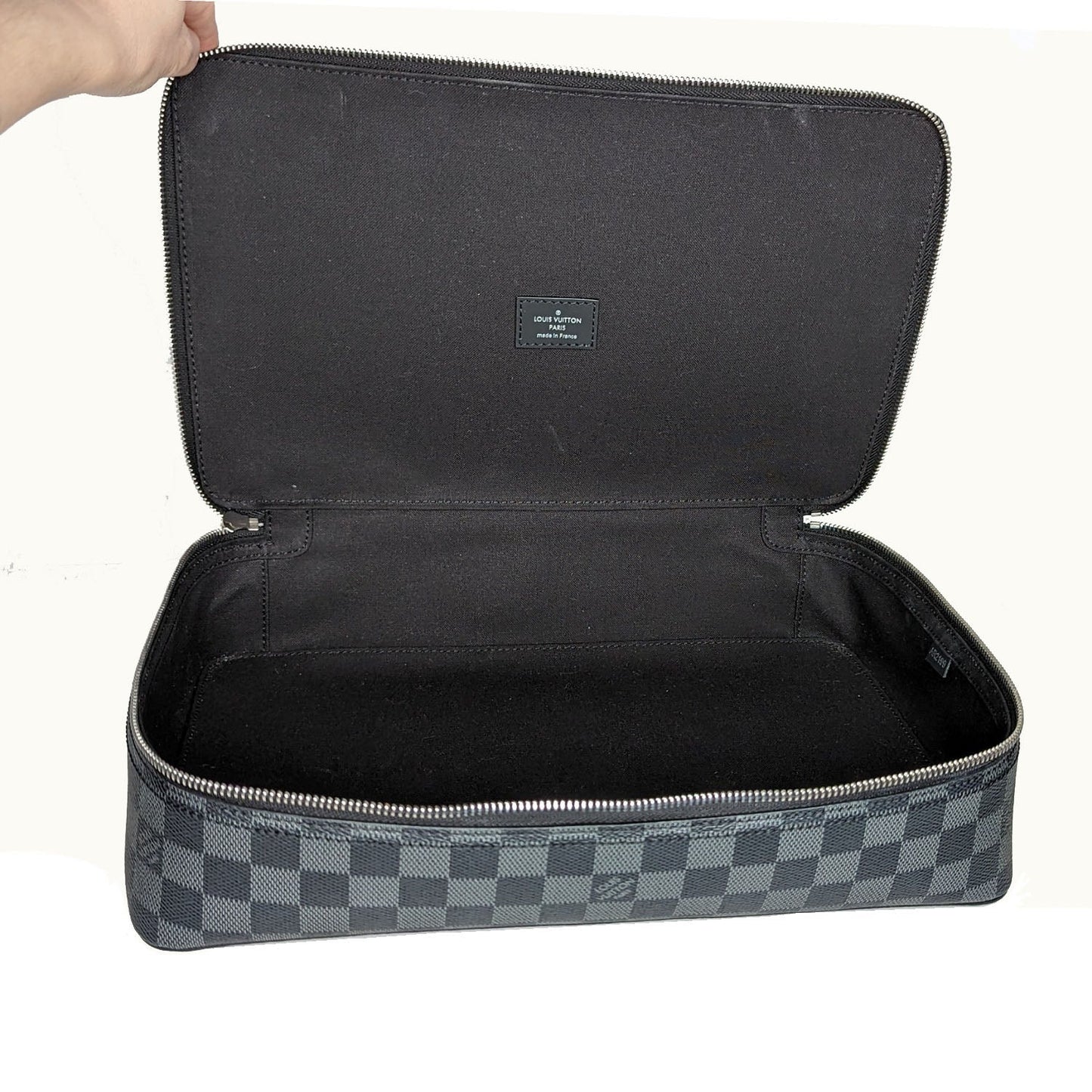 Louis Vuitton Damier Graphite Packing Cube GM