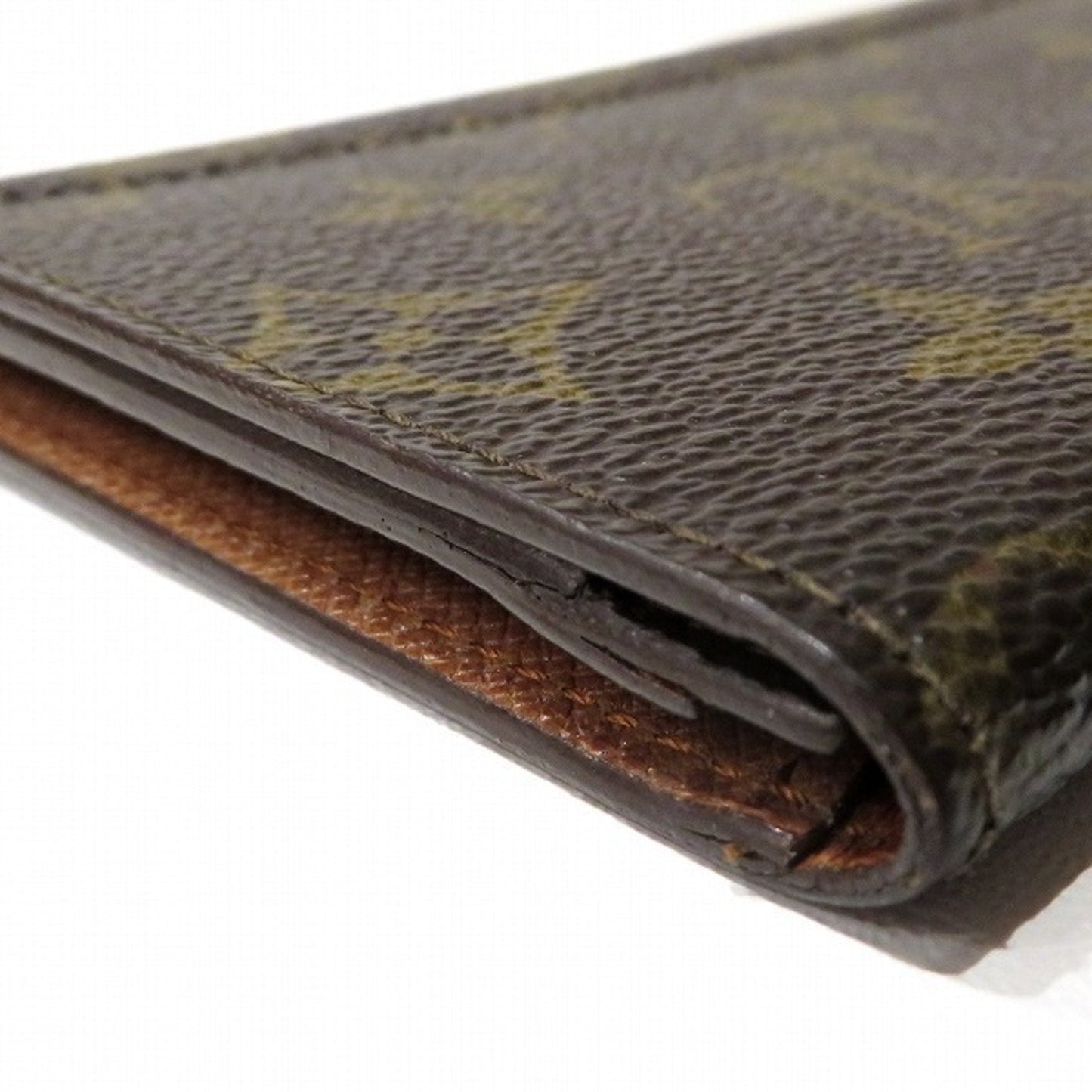Louis Vuitton Brown Canvas Tresor wallet accessories