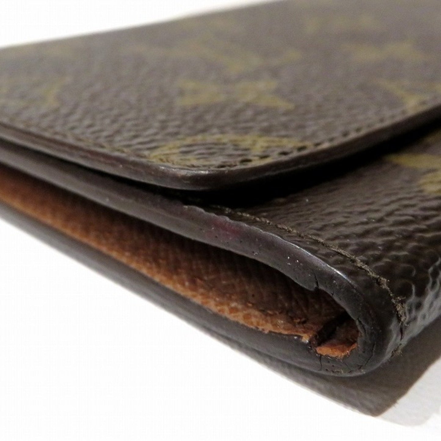 Louis Vuitton Brown Canvas Tresor wallet accessories