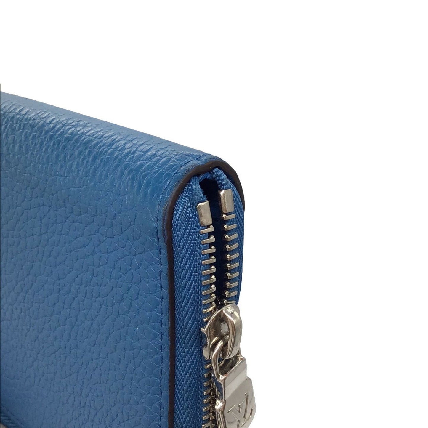 Louis Vuitton Blue Leather Portefeuille zippy wallet accessories