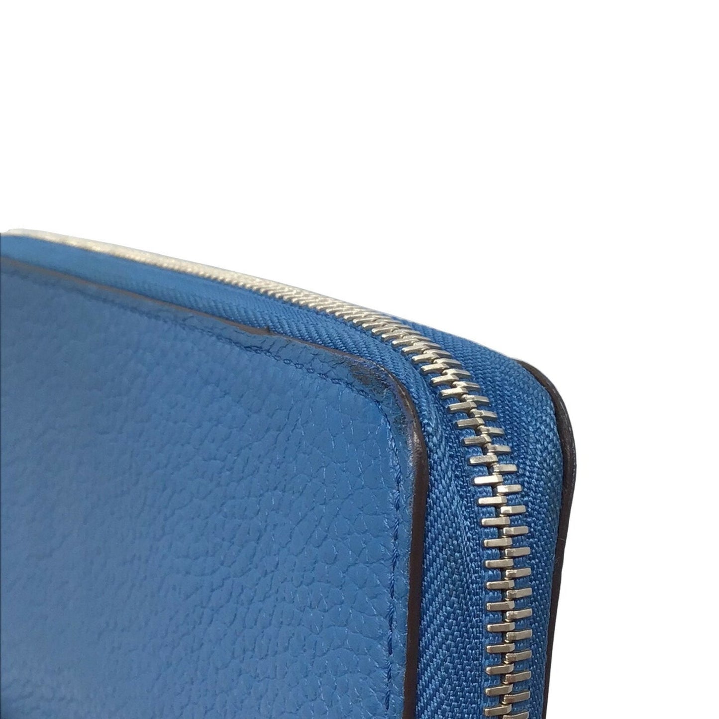 Louis Vuitton Blue Leather Portefeuille zippy wallet accessories