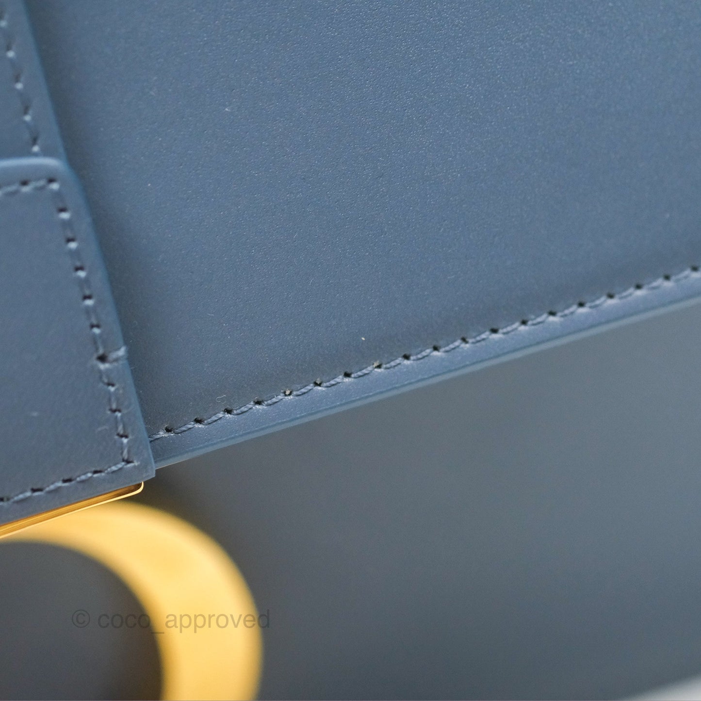 Dior 30 Montaigne Bag Blue Box Calfskin