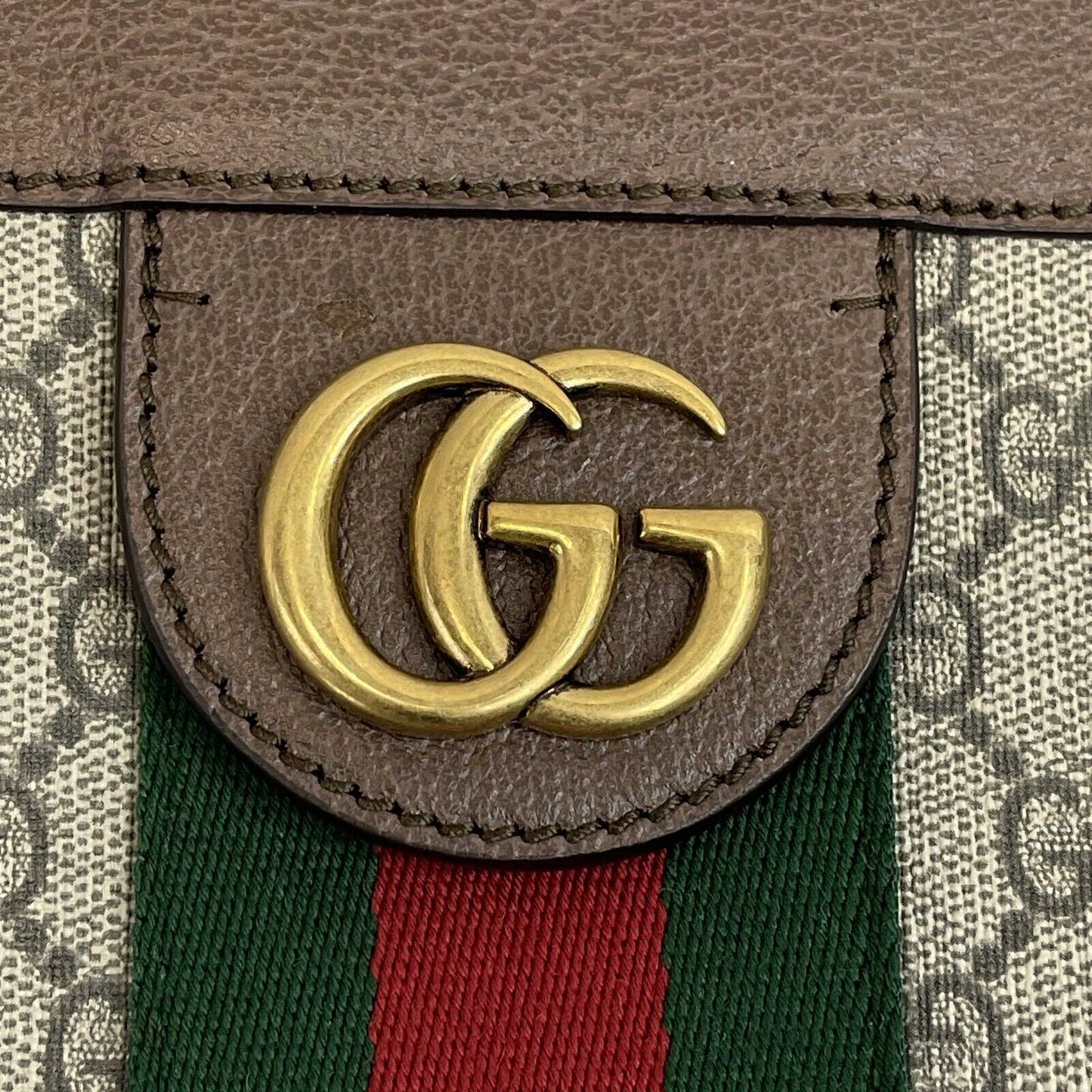 GUCCI - Ophidia GG Soft Medium Beige / Brown Tote