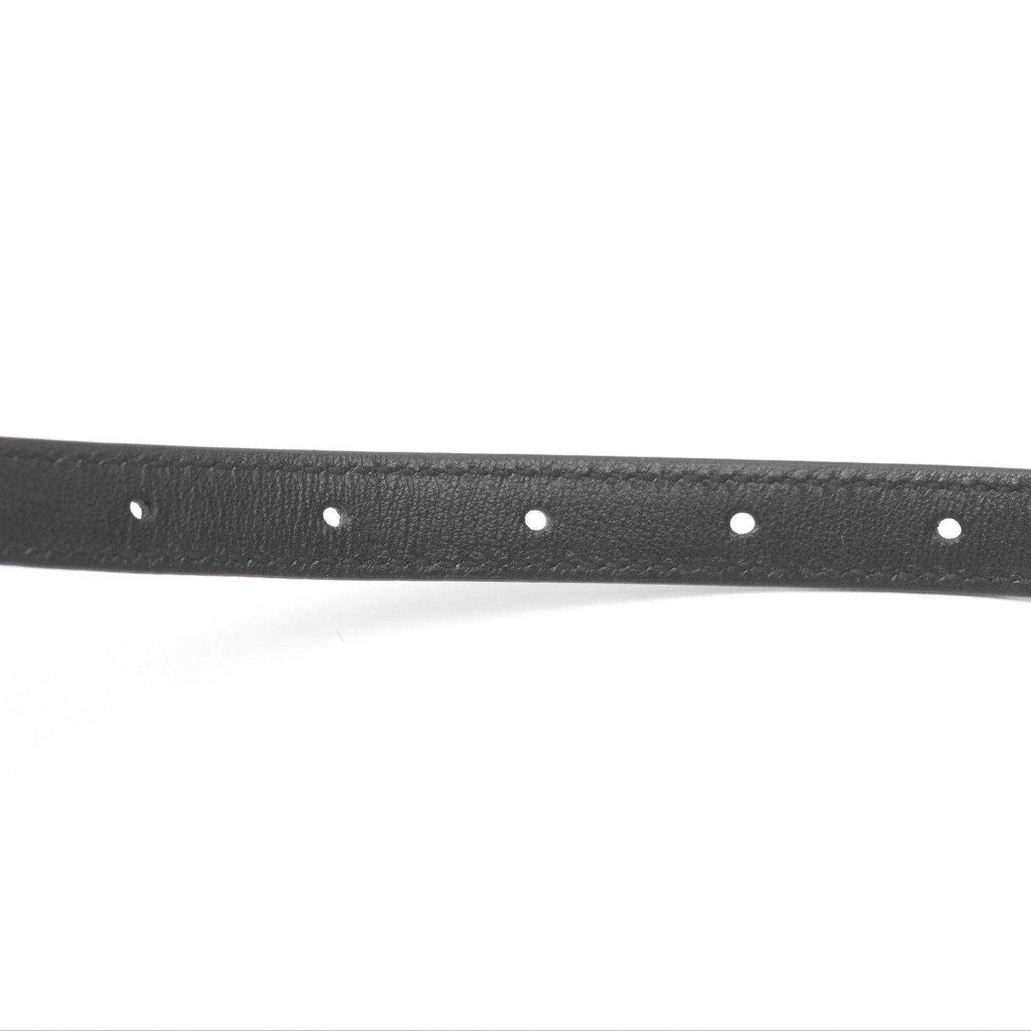 Christian Dior Dior-ID Belt Black Smooth Calfskin Size 80