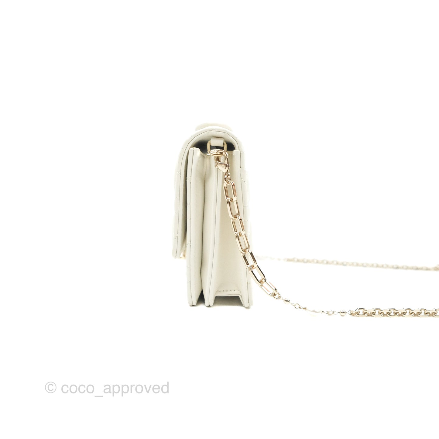 Dior Miss Dior Mini Bag White Cannage Lambskin