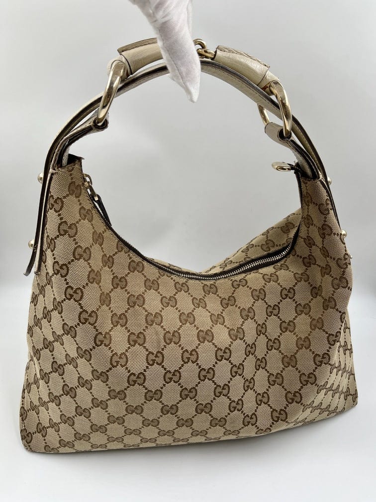 Gucci Horsebit Hobo Bag
