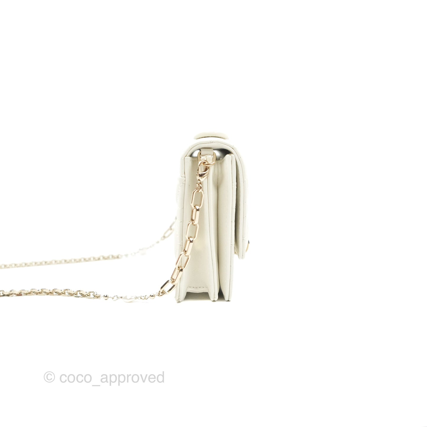 Dior Miss Dior Mini Bag White Cannage Lambskin