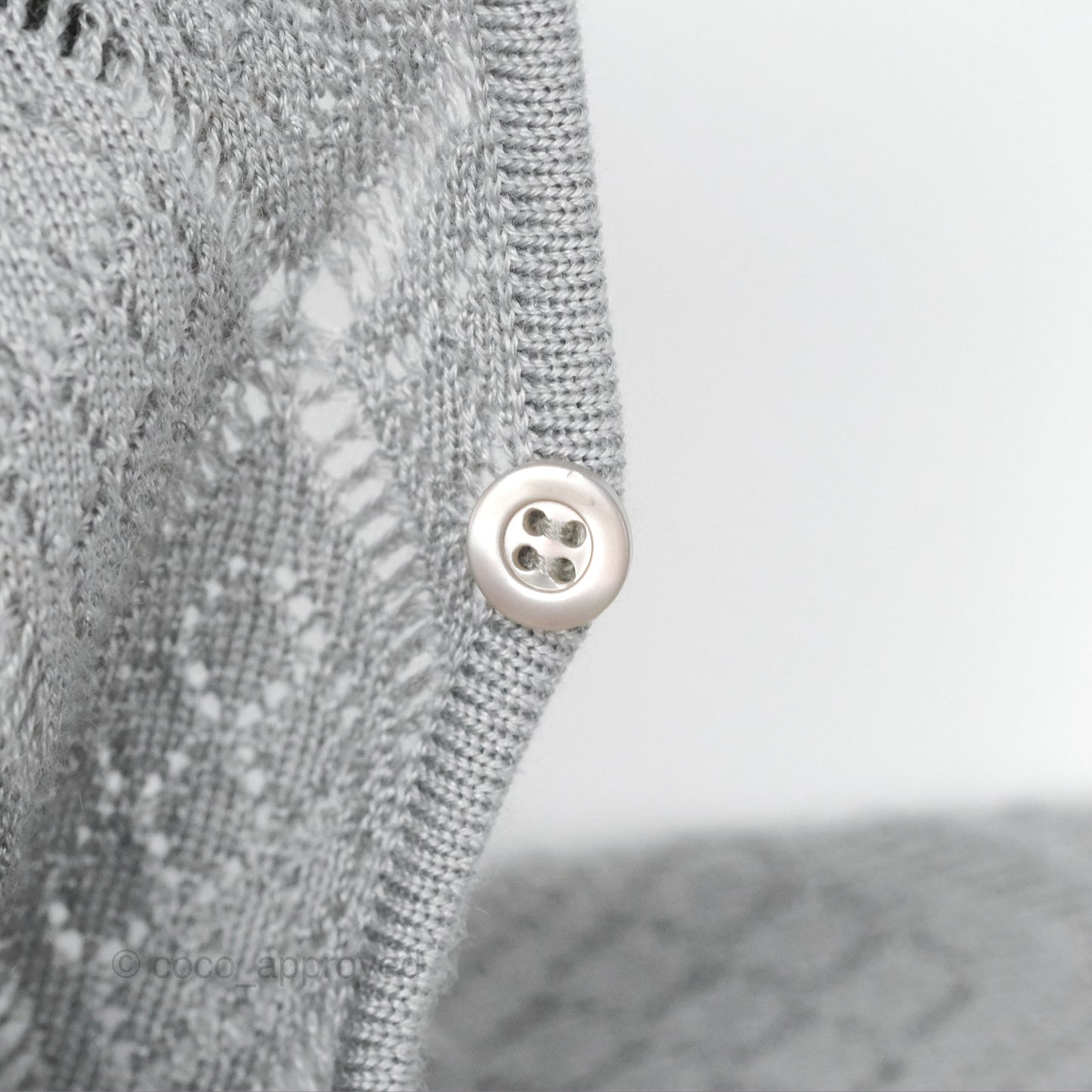 Christian Dior Knit Dress Grey Size 34