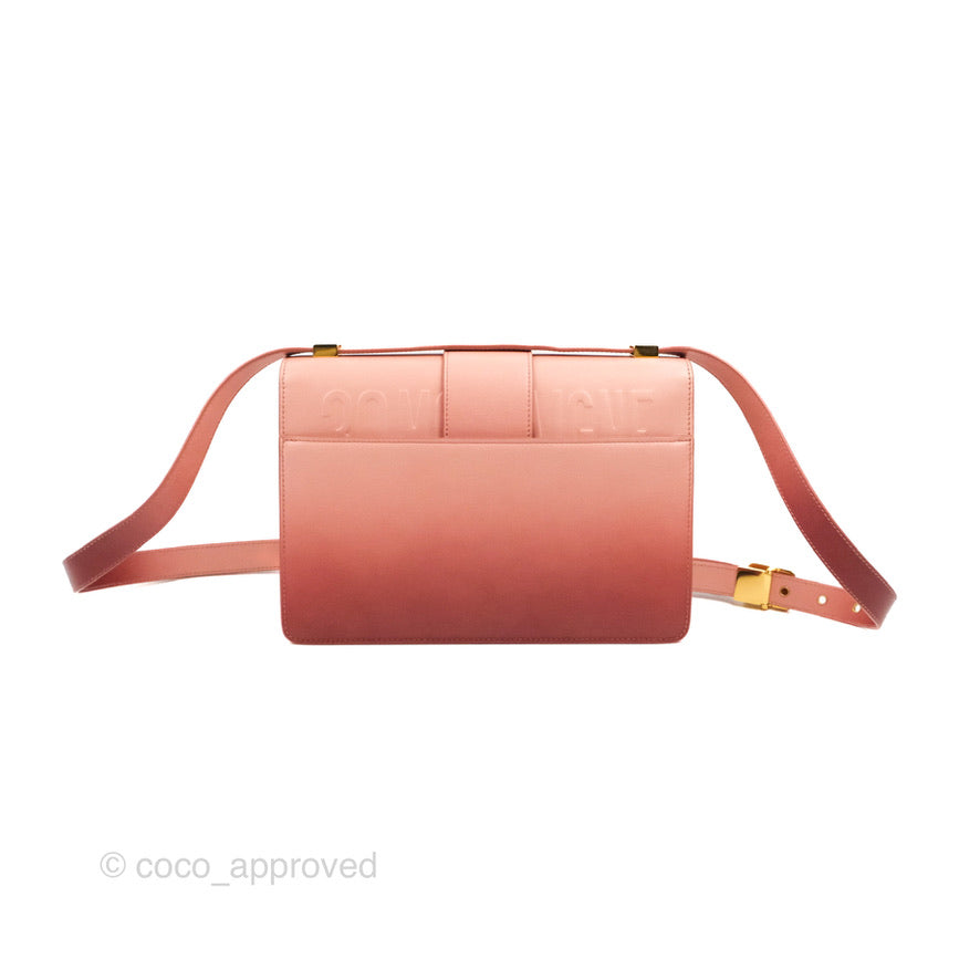 Dior 30 Montaigne Bag Smooth Calfskin Gradient Rose Multicolour