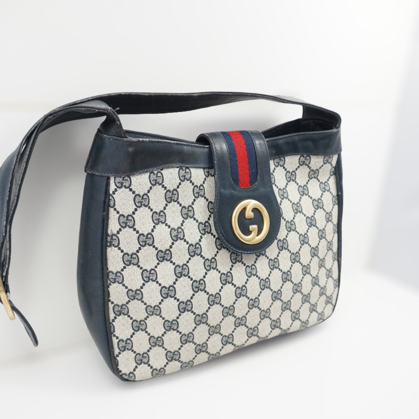Gucci Læder Skuldertaske