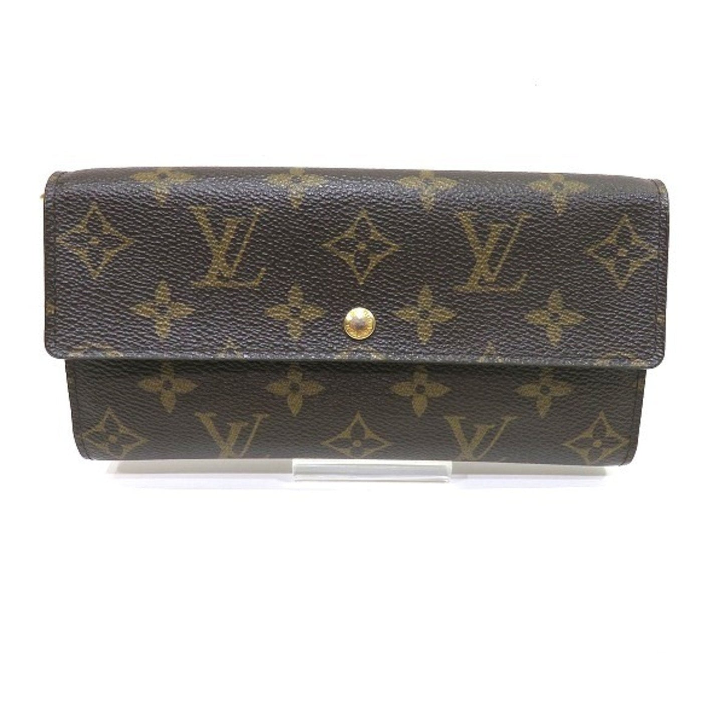 Louis Vuitton Brown Canvas Sarah wallet accessories
