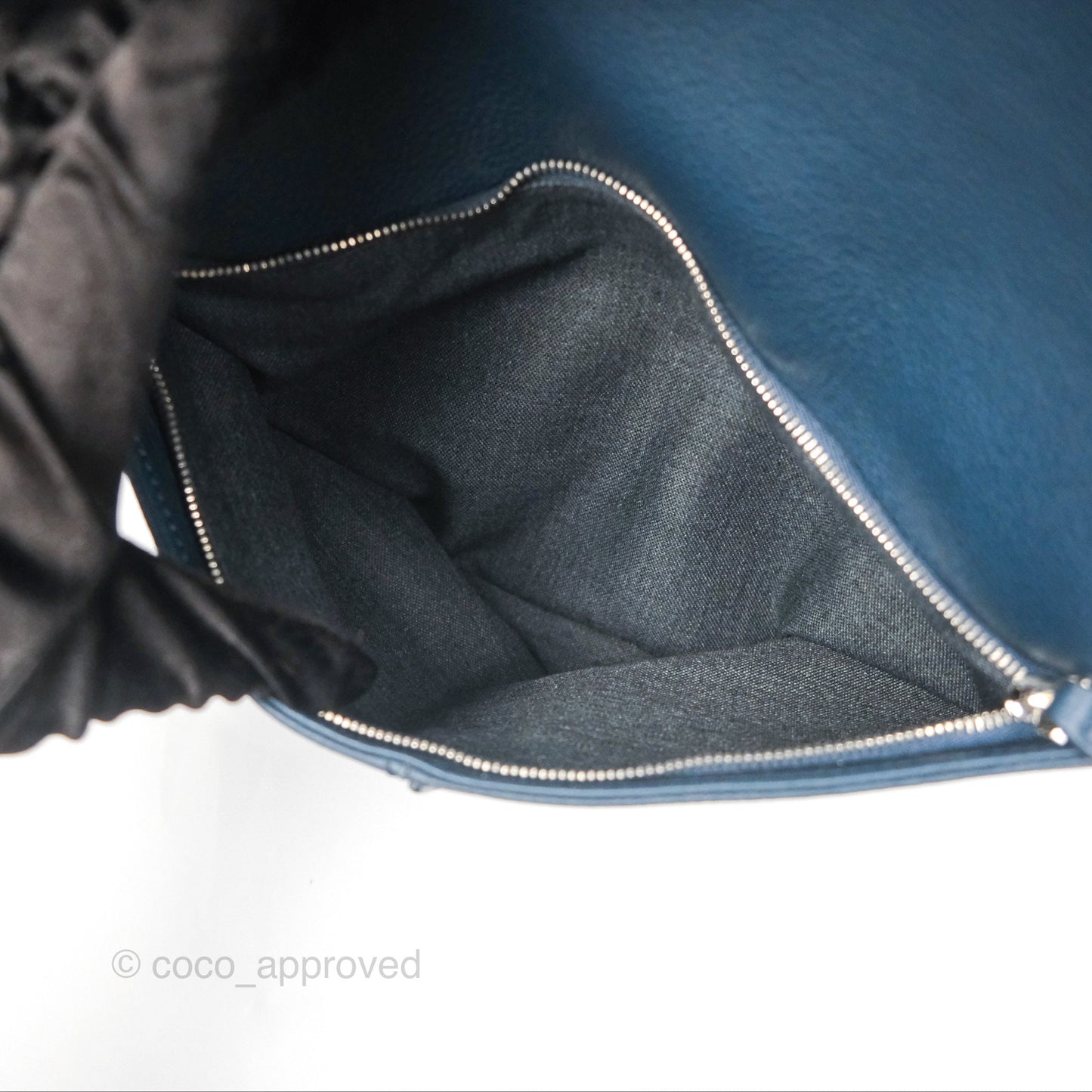 Christian Dior Backpack Calfskin Navy