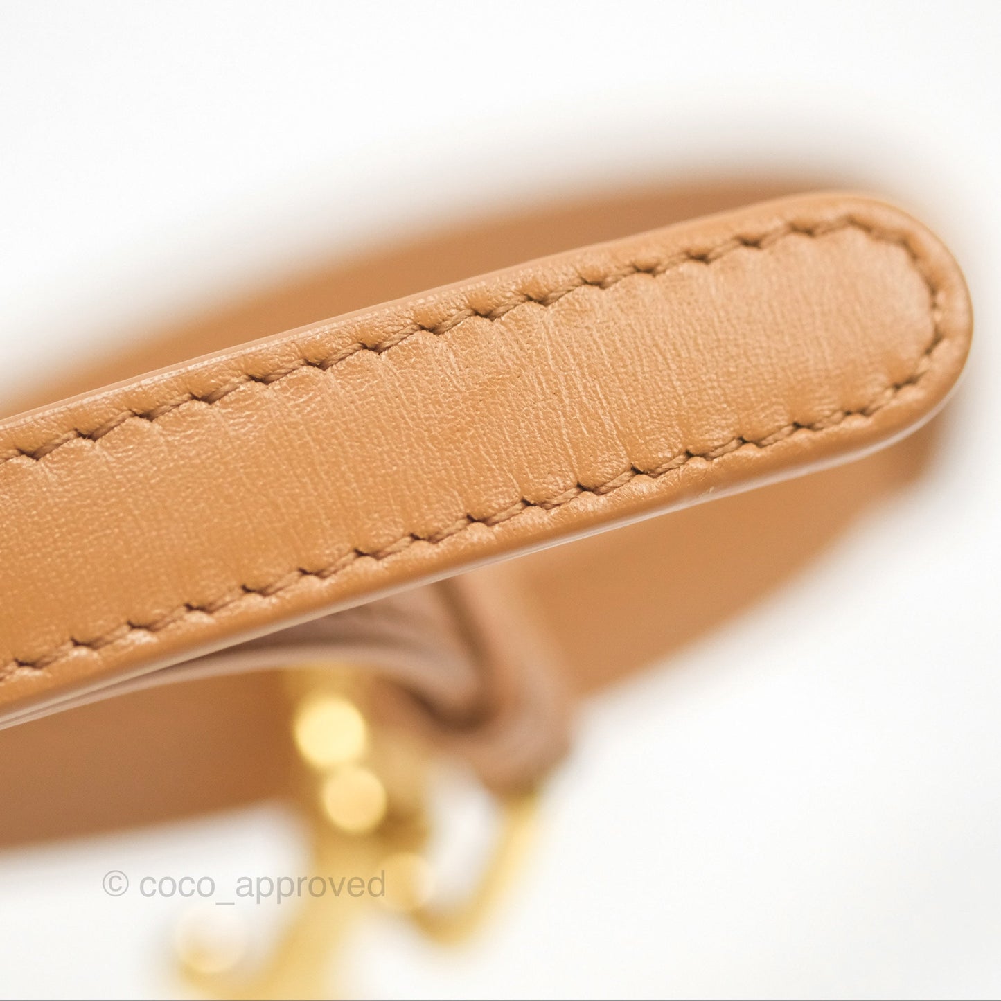 Christian Dior Bobby East-West Bag Calfskin Camel