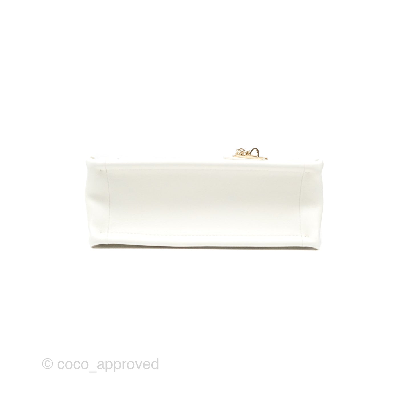 Christian Dior Mini Dior Book Tote Latte Macrocannage Calfskin Gold Hardware
