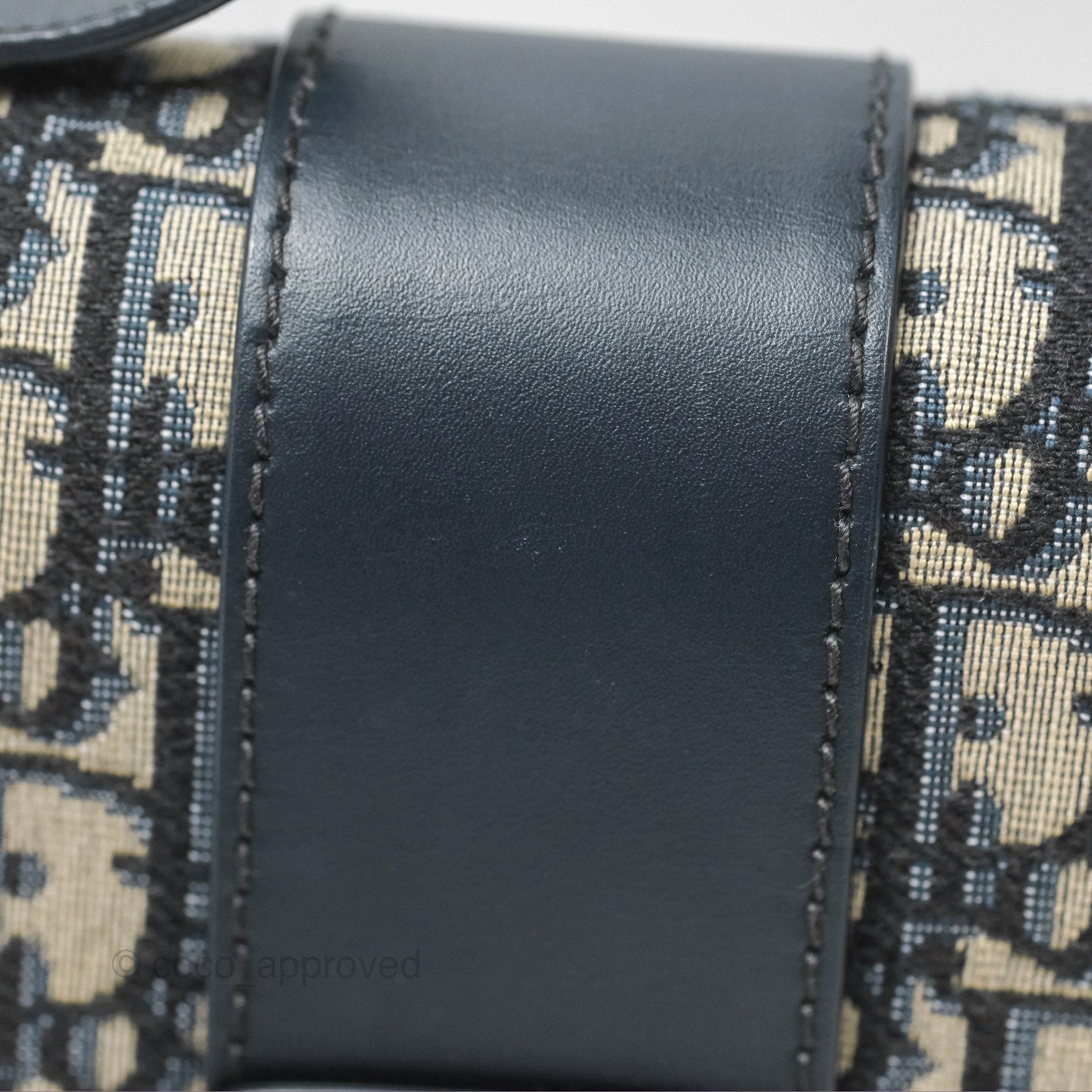 Dior 30 Montaigne Bag Blue Dior Oblique Jacquard